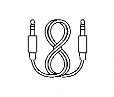 AUX Cable Telefunken Audio Headphones