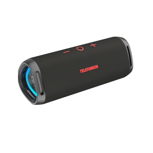 TELEFUNKEN DELTA PRO - Bluetooth Speaker mit App-Steuerung TWS-Kopplung, SD-Kartensteckplatz, 3,5mm-Aux