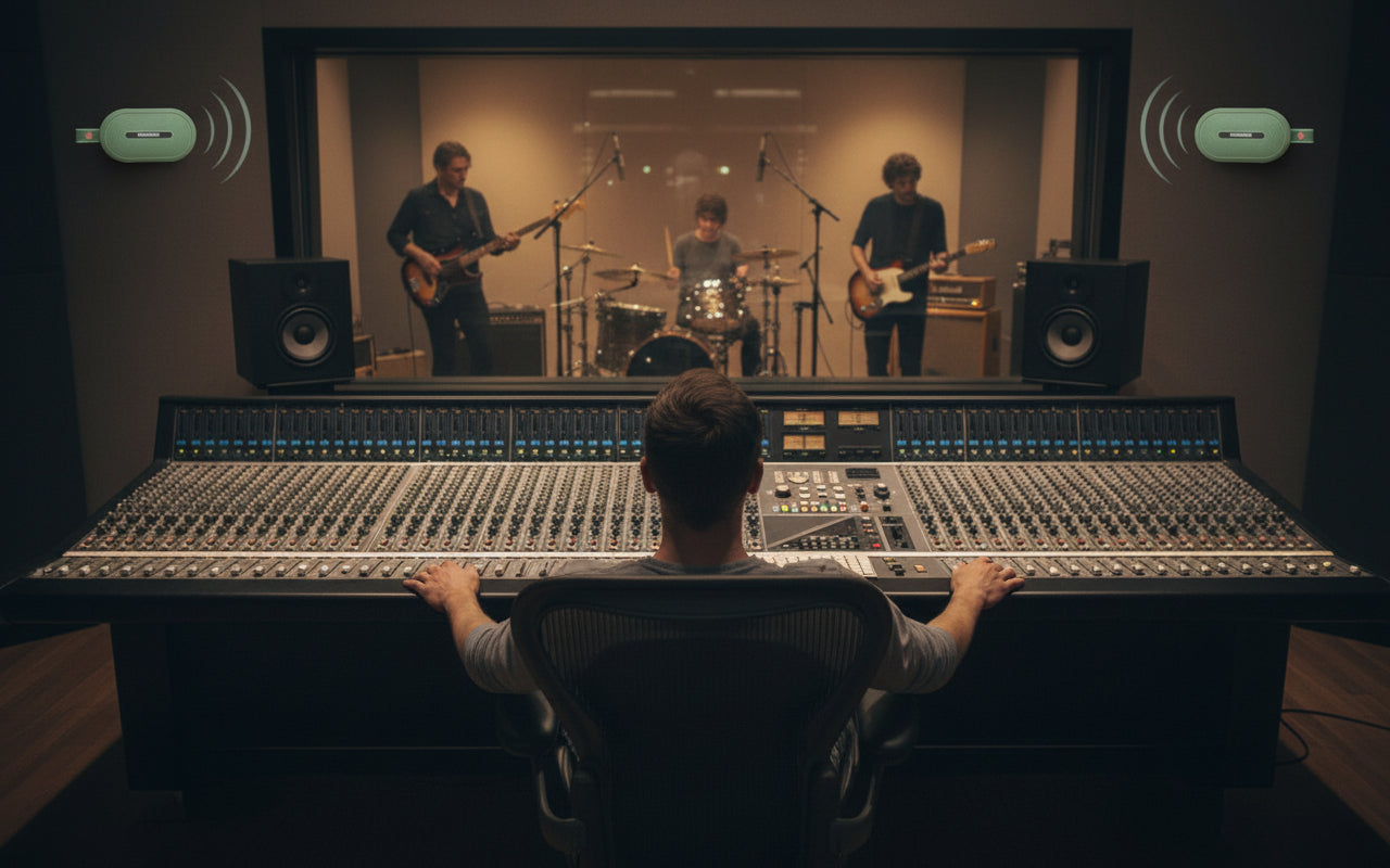 Telefunken SOUNDBUDDY TWS green Studioeinsatz