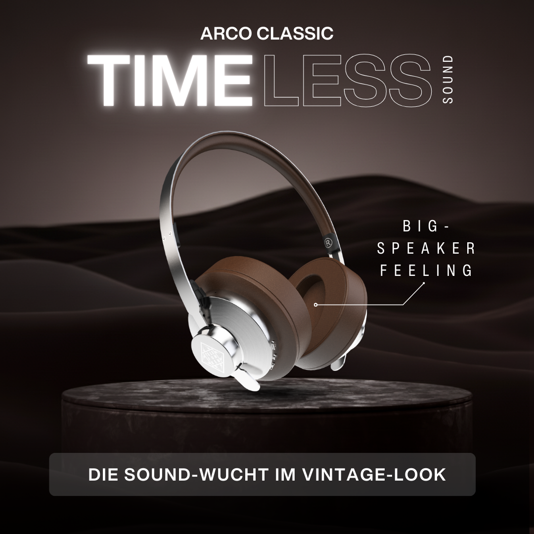 TELEFUNKEN ARCO CLASSIC - Active Noise Cancelling Bluetooth Kopfhörer