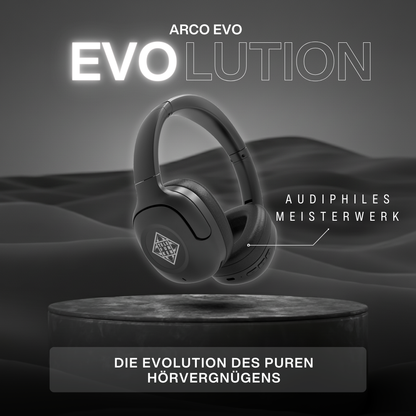 TELEFUNKEN ARCO EVO - Active Noise Cancelling Bluetooth Kopfhörer - 12 Hz Tiefbass