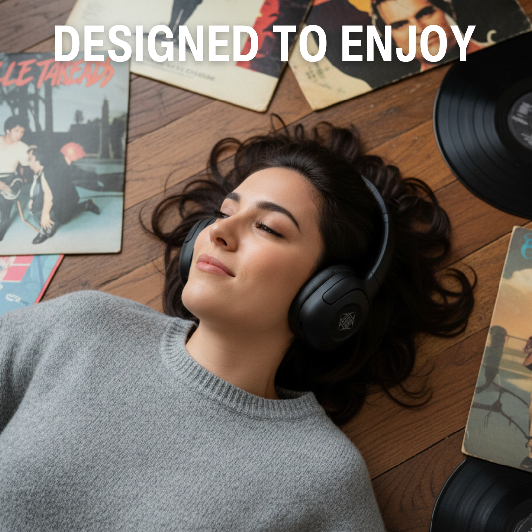 TELEFUNKEN ARCO EVO - Active Noise Cancelling Bluetooth Kopfhörer - 12 Hz Tiefbass